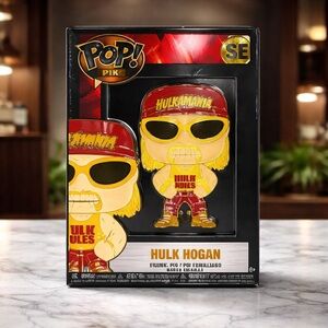 Funko pop Hulk Hogan POP Enamel Pin
